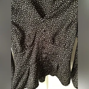 Abercrombie fitted blouse polka dots size small Y2K thumbnail 3