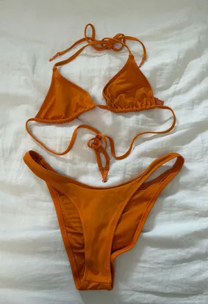 Skims Orange Bikini thumbnail 1
