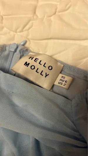 Hello Molly Blue Mini Dress thumbnail 2