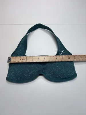 Gymshark Adapt Fleck Halterneck Sports Bra Green Size XS NWOT thumbnail 7