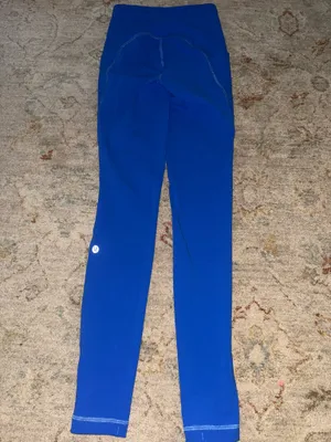 Blue Lululemon Leggings size 2 thumbnail 1