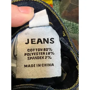 Womens Sz 8 Maxi Denim Skirt Dark Wash Slit Back Stretch Cotton Jeans High Waist thumbnail 9
