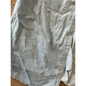 Vintage St Johns Bay Button Up Shirt Womens 24W Light Blue Denim Chambray Y2K thumbnail 9