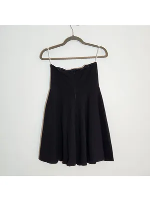 Lulus Black Strapless Cocktail Mini Dress Size Small NWT thumbnail 6