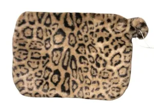 H&M Leopard Print Brown & Black Faux Fur Clutch(NWOT) thumbnail 1