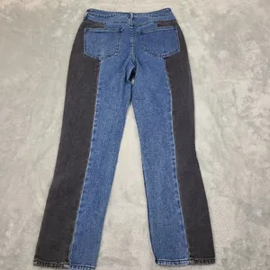 Pacsun Size 26 Jeans‎ Ultra High Rise Slim Pannels Blue Gray Button … thumbnail 4
