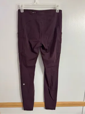 lululemon athletica Side-Pocket Leggings in Plum Purple Size 6 thumbnail 2