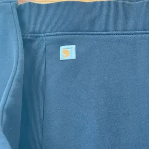 Carhartt Clarksburg Crewneck Pullover Sweatshirt size XS Black Gray thumbnail 2