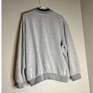 Women's Size L Dog Made In USA Bon Worth Gray Fall Sweatshirt thumbnail 3