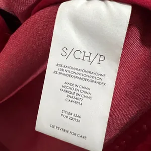 Cabi Celebration Coat in Red Micro Houndstooth Size S Blazer Jacket Style #3546 thumbnail 9