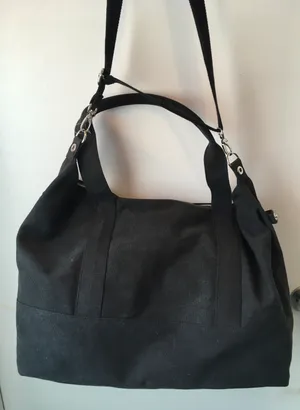 Large Canvas Bag Black thumbnail 4