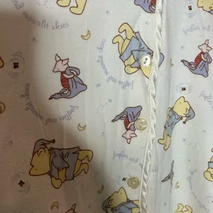 vintage Disney Winnie the Pooh cotton nightgown shirt.Size S/M thumbnail 4