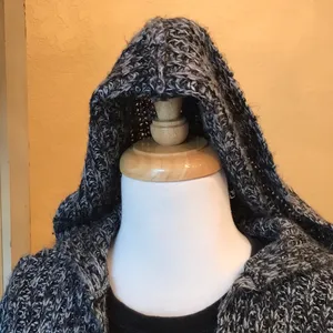 Cropped sweater Black Size XL thumbnail 2