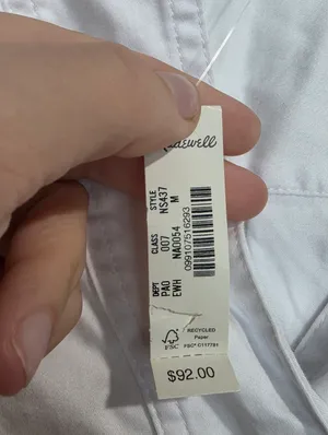 Madewell V-Neck Long-Sleeve Top thumbnail 4