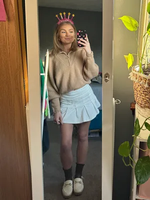 Aeropostale CORDUROY PLEATED MINI SKIRT thumbnail 5