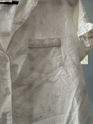 Plum Pretty Sugar White Eyelet Short Pajama Set thumbnail 7