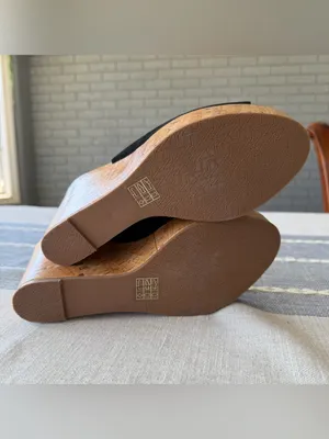 Stuart Weitzman Riviera Slingback Wedge Platform Sandals Size 7.5 thumbnail 8