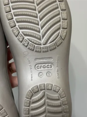 Crocs Malindi Ballet Flats in Silver Gray - Size Women’s 9 thumbnail 7