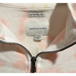 American Eagle Tie-Dye Cropped Sweatshirt thumbnail 6