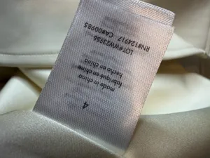 WeWoreWhat Strapless Peplum Mini Dress in Ecru Size 4 thumbnail 6