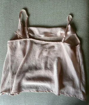 Pink Spaghetti Strap blouse Size M thumbnail 2