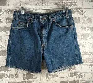 Levi’s | women vintage Orange tag denim cut off shorts thumbnail 1