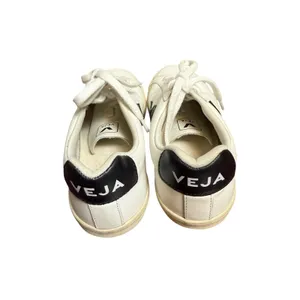 Veja Esplar White Low Top Leather Lace Up Sporty Track Sneakers Women’s Size 8 thumbnail 5