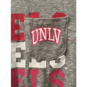 University Of Nevada Los Vegas UNLV Rebels Womens Juniors T-Shirt S Multi-Color thumbnail 5