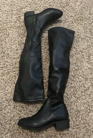 Steve Madden Knee-High Boots Black Size 8 thumbnail 3