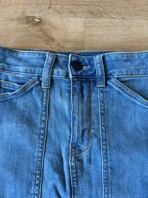 American Eagle Denim Mini Skirt thumbnail 4