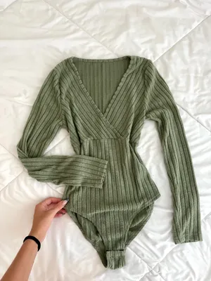 Sage grew bodysuit Green Size M thumbnail 3