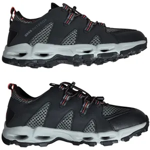 Bass Outdoor‎ Aqua Mesh Trail Water Shoes Women's 10M Black Red Lace Up thumbnail 5