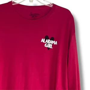Southern Y’all Alabama Girl Crimson Tide long sleeve T-shirt medium thumbnail 4