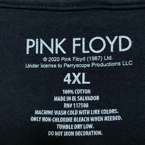 Pink Floyd The Dark Side of the Moon Rock Show Poster Tee 4X thumbnail 4
