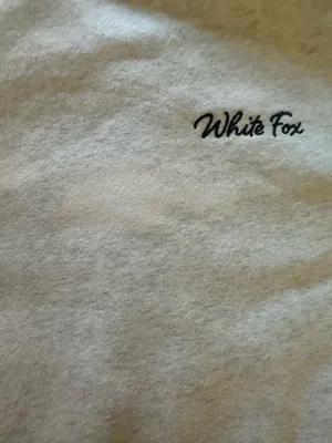 Grey White Fox Hoodie Boutique Oversized thumbnail 2