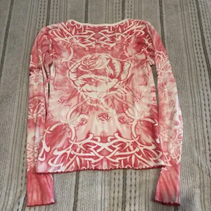 90s Vintage Pink Harley Davidson Long Sleeve T-shirt Size Large thumbnail 8