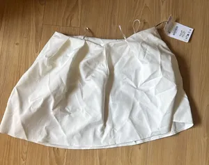 Zara White Skirt thumbnail 1