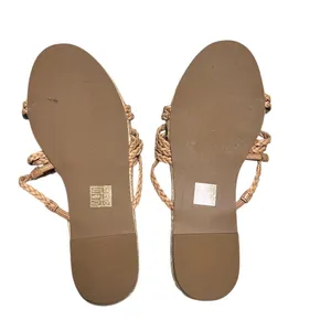 Madewell Kathryn Slide Espadrille Sandals Brown Women's Summer Casual thumbnail 7