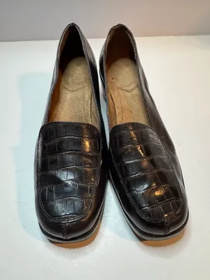 Aerosole A2 Wedge Slip-On Loafers Size 7.5 thumbnail 1