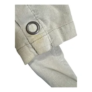 Y2K Unionbay Tan Corduroy Stretch Blazer Jacket Womens Large Button Front Beige thumbnail 4