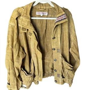 Free People | Jayde Safari Bomber Jacket thumbnail 10