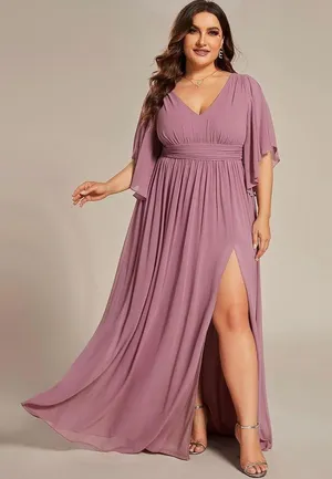 Ever Pretty Orchid Bridesmaid Dress thumbnail 2