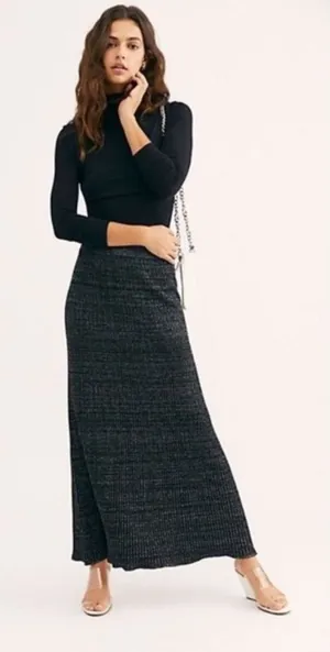 NWT Free People Shine Bright maxi skirt‎ thumbnail 1