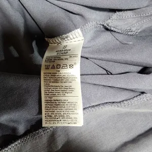 Banana Republic -474‎ NWT Sandwash side tie long sleeve top lavender XS thumbnail 6
