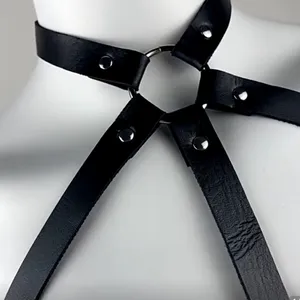 Harness Choker Bra Belt New thumbnail 5