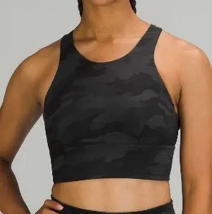Lululemon Black Camo Sports Bra thumbnail 2