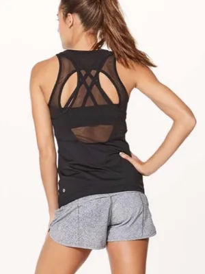 Lululemon Home Stretch Tank in Black thumbnail 2