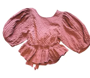 Free People Mauve Short Sleeve Top thumbnail 1