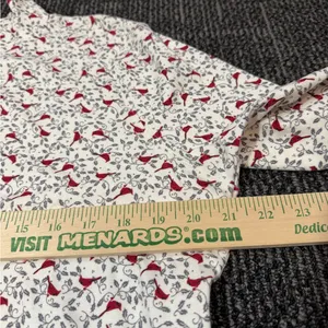 Vintage Woman’s Bird Turtleneck Top Cardinals Holiday North Crest Large thumbnail 3