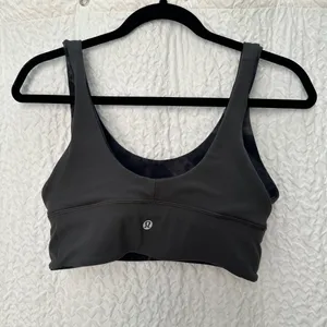 Lululemon Black Sports Bra Moisture-Wicking Racerback Size 6 thumbnail 6